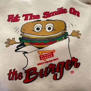 Vintage in n out burger hoodie